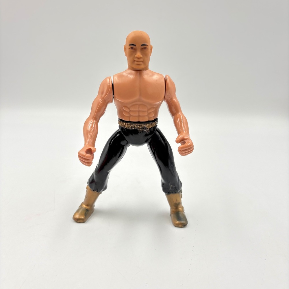 Remco Secret of the Ninja Action Figure 1984 Vintage Golden Shaolin Monk